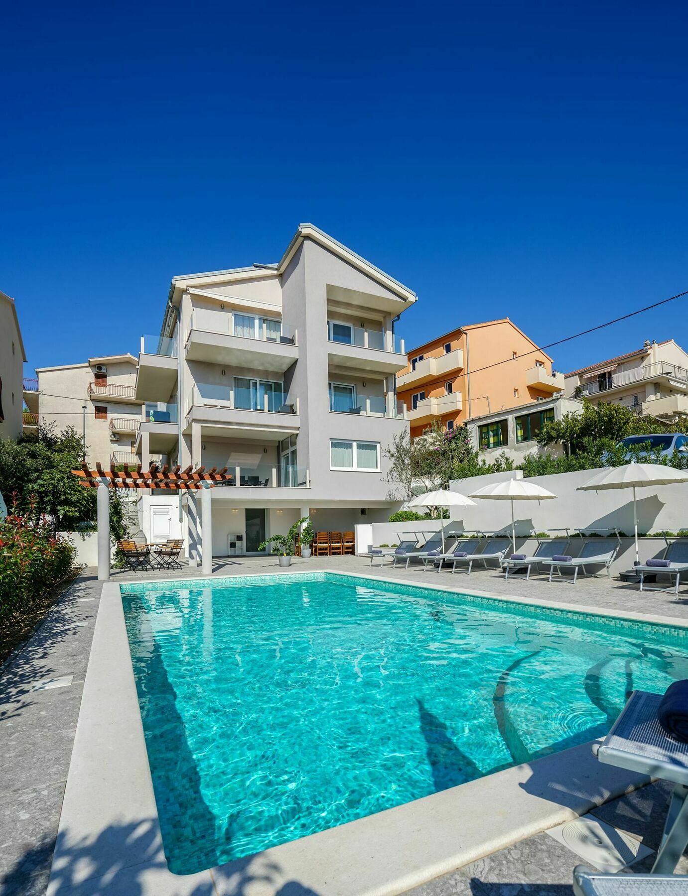 Olive Tree Apartments Podstrana Luaran gambar