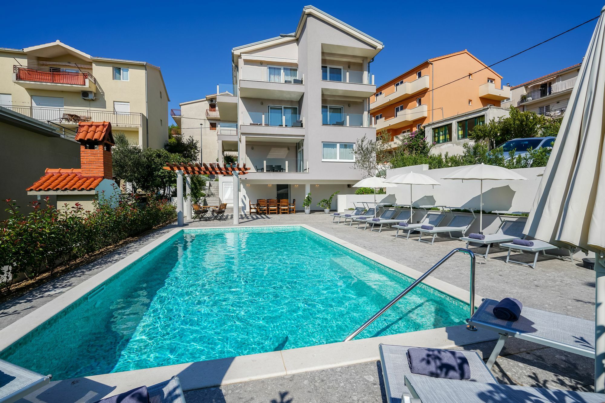 Olive Tree Apartments Podstrana Luaran gambar