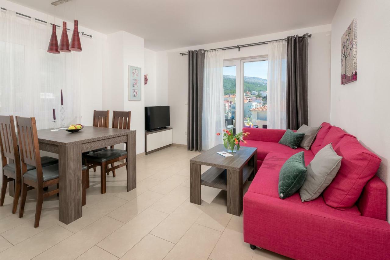 Olive Tree Apartments Podstrana Luaran gambar